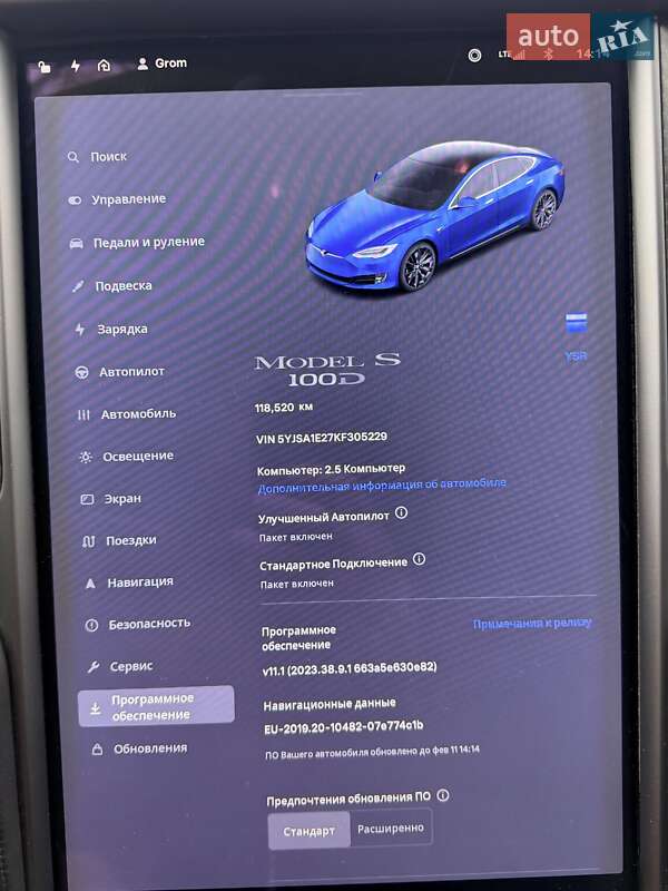 Лифтбек Tesla Model S 2019 в Киеве