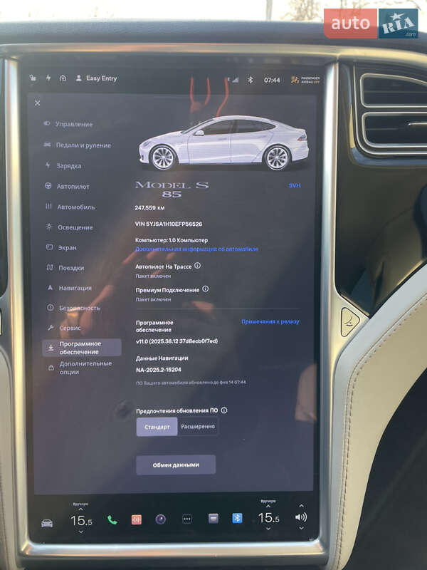 Лифтбек Tesla Model S 2014 в Фастове