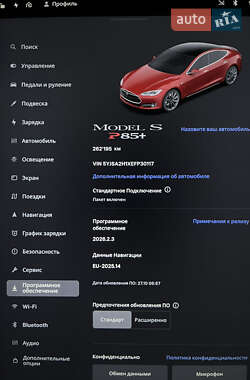 Лифтбек Tesla Model S 2014 в Львове
