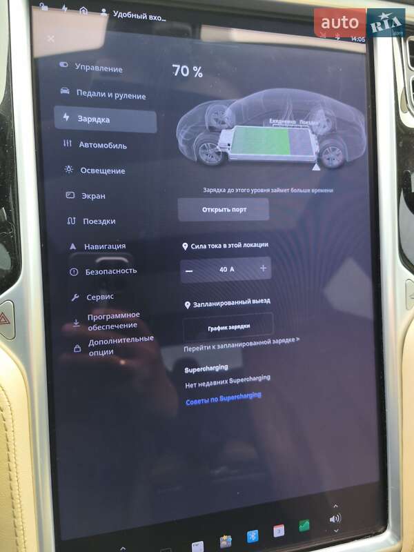 Лифтбек Tesla Model S 2014 в Львове