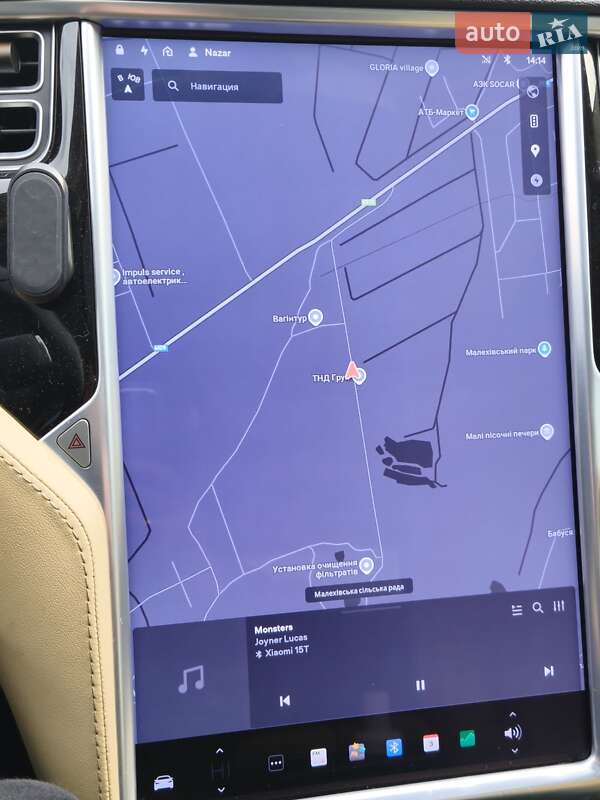 Лифтбек Tesla Model S 2014 в Львове