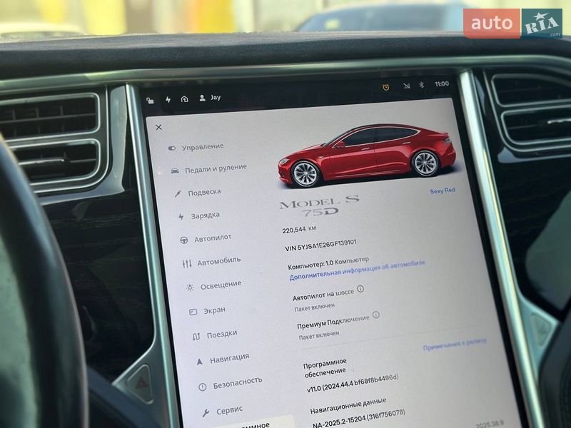 Лифтбек Tesla Model S 2016 в Луцке фото 12 Лифтбек Tesla Model S 2016 в Луцке