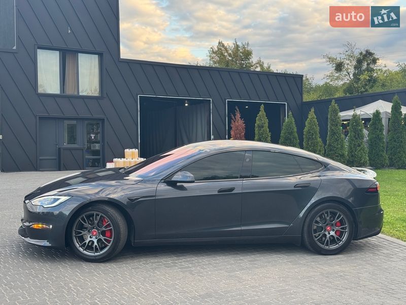 2024 Tesla Model-S, VIN 5YJSA1E69RF542657:plate — фото 1 (autoria)