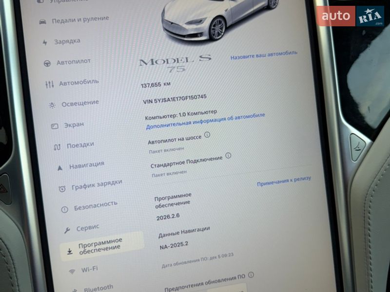 Лифтбек Tesla Model S 2016 в Тернополе