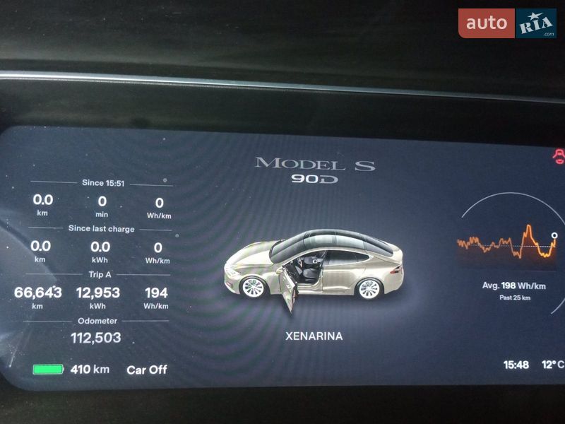 Лифтбек Tesla Model S 2016 в Киеве фото 2 Лифтбек Tesla Model S 2016 в Киеве