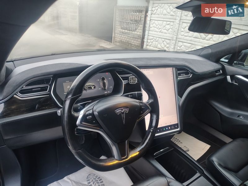 2016 Tesla Model-S, VIN 5YJSA7E20GF162652:plate — фото 1 (autoria)