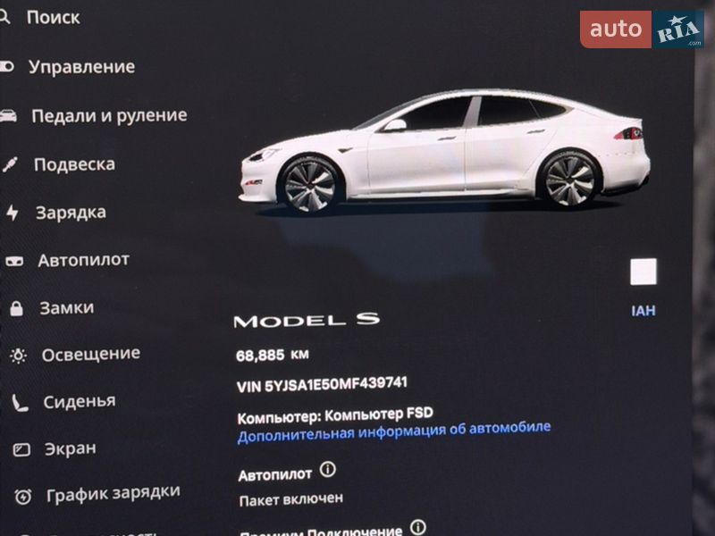 Лифтбек Tesla Model S 2021 в Харькове