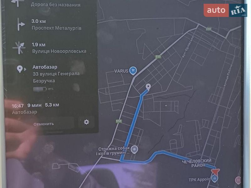 Лифтбек Tesla Model S 2018 в Днепре