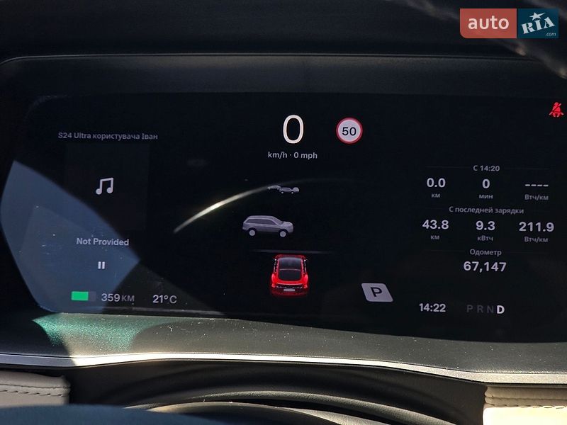 Лифтбек Tesla Model S 2020 в Ужгороде