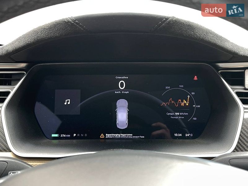 Ліфтбек Tesla Model S 2016 в Києві