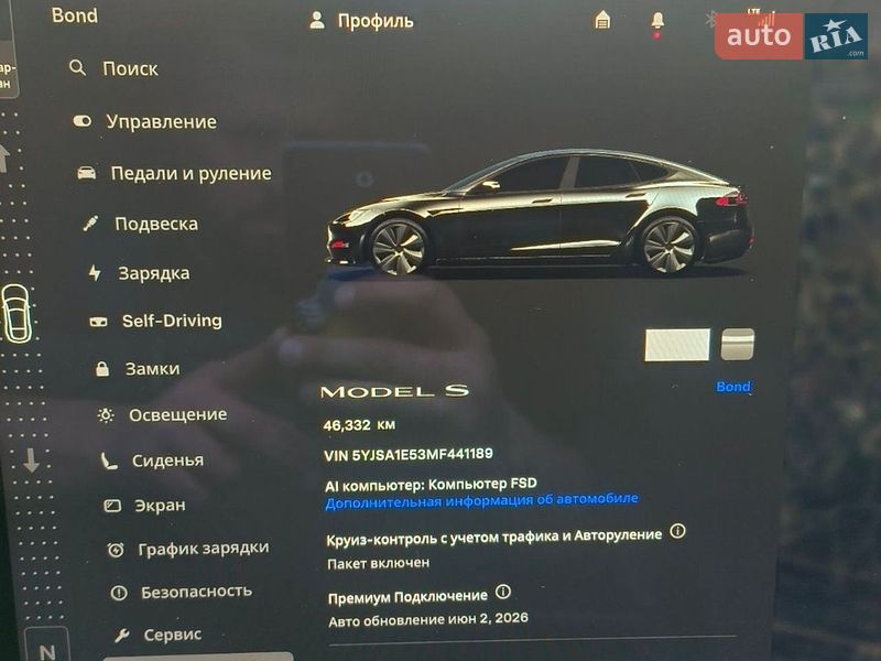 Лифтбек Tesla Model S 2021 в Львове
