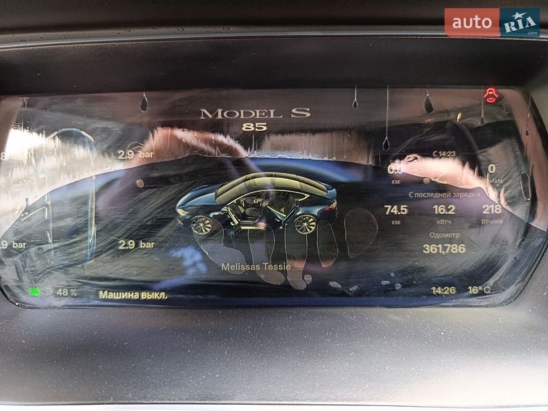 Ліфтбек Tesla Model S 2014 в Одесі