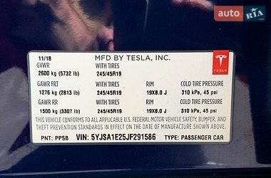 Лифтбек Tesla Model S 2018 в Киеве