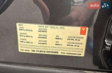 Ліфтбек Tesla Model S 2017 в Черкасах