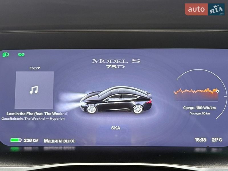 Лифтбек Tesla Model S 2018 в Староконстантинове