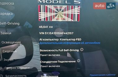Лифтбек Tesla Model S 2021 в Киеве фото 15 Лифтбек Tesla Model S 2021 в Киеве