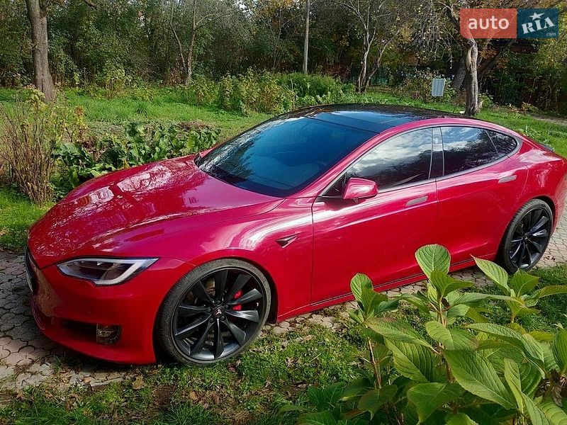 2017 Tesla Model-S, VIN 5YJSA1E46HP287270:plate — фото 1 (autoria)