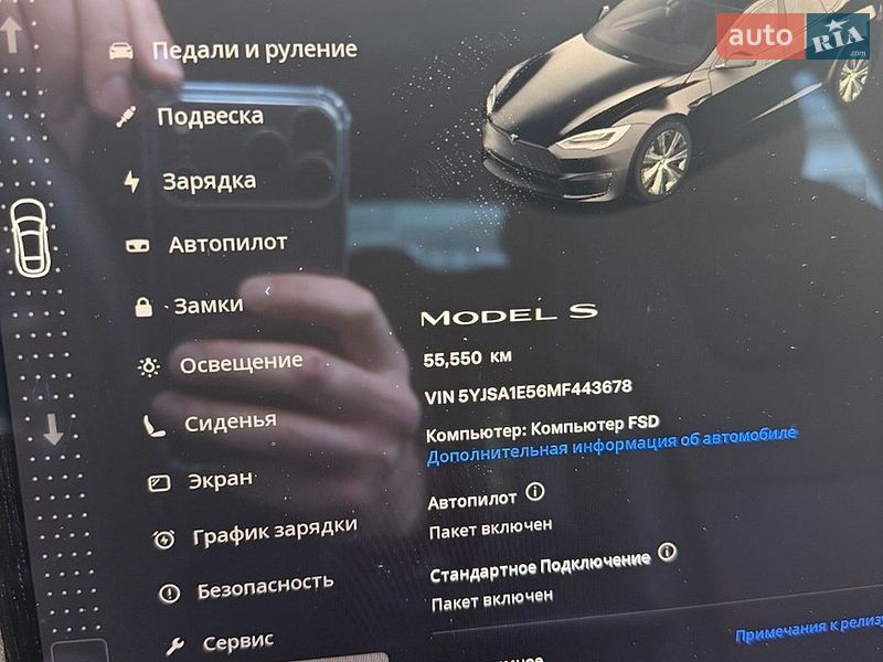 Лифтбек Tesla Model S 2021 в Киеве
