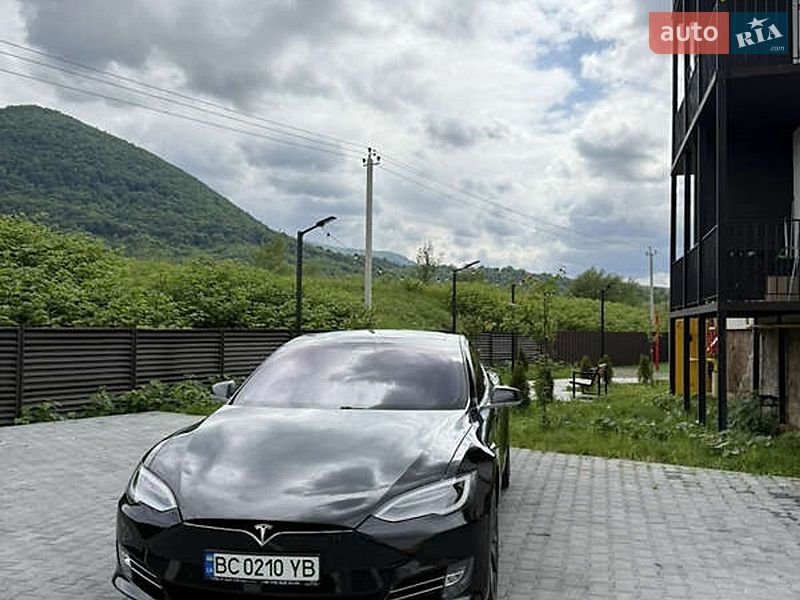 2017 Tesla Model-S, VIN 5YJSA7E24HF209117:plate — фото 1 (autoria)