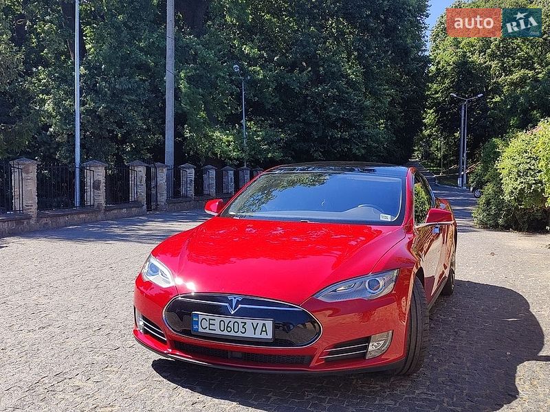 2015 Tesla Model S, VIN 5YJSA1H29FFP73576:plate — фото 1 (autoria)