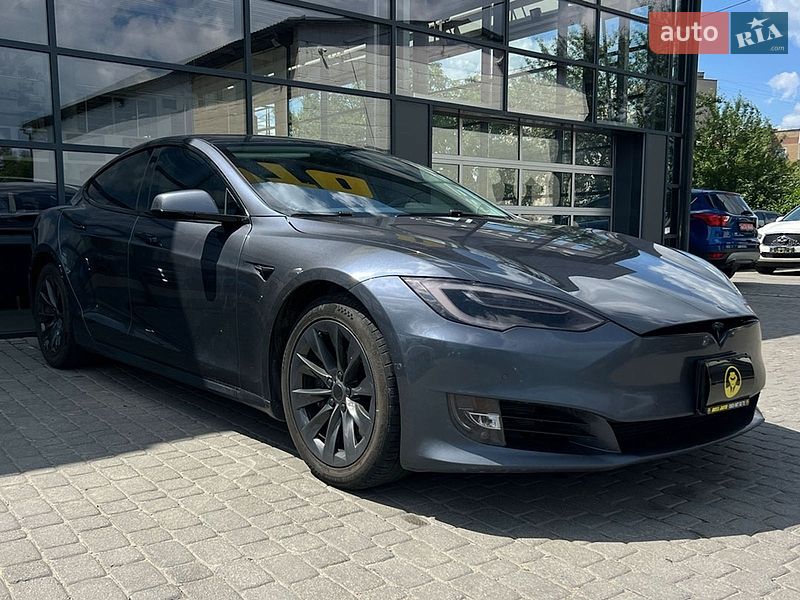 2017 Tesla Model-S, VIN 5YJSA1E20HF200640:plate — фото 1 (autoria)