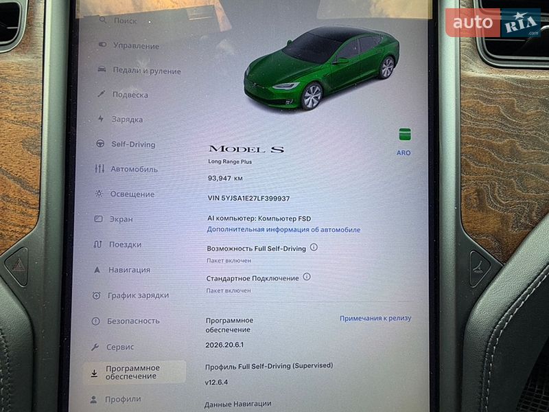 Ліфтбек Tesla Model S 2020 в Львові