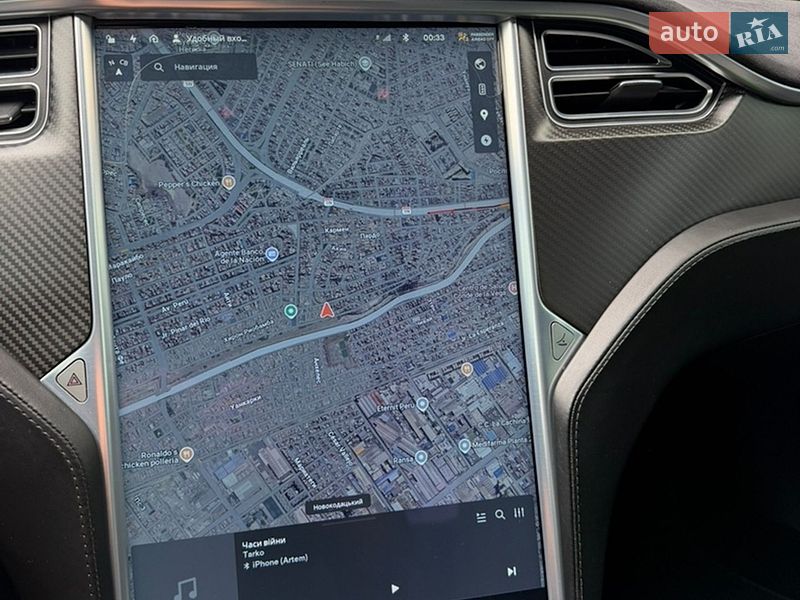 Лифтбек Tesla Model S 2016 в Днепре