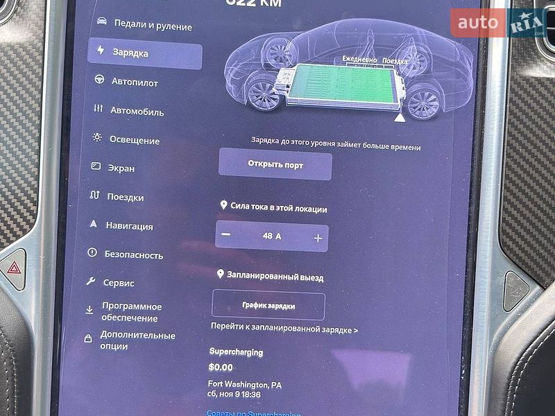 Лифтбек Tesla Model S 2016 в Киеве