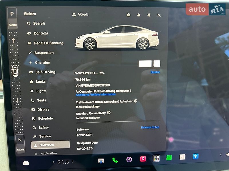 Ліфтбек Tesla Model S 2023 в Львові фото 17 Ліфтбек Tesla Model S 2023 в Львові