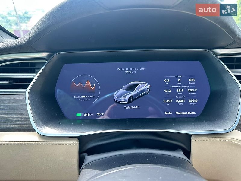 Ліфтбек Tesla Model S 2016 в Городку