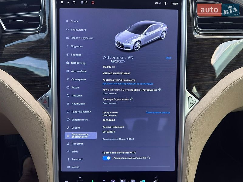 Ліфтбек Tesla Model S 2015 в Одесі фото 16 Ліфтбек Tesla Model S 2015 в Одесі