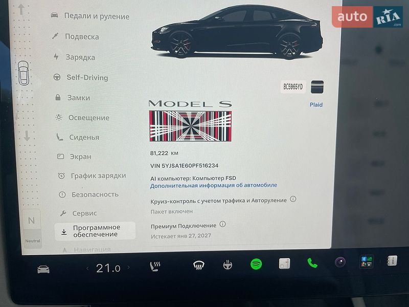 Ліфтбек Tesla Model S 2023 в Львові фото 9 Ліфтбек Tesla Model S 2023 в Львові