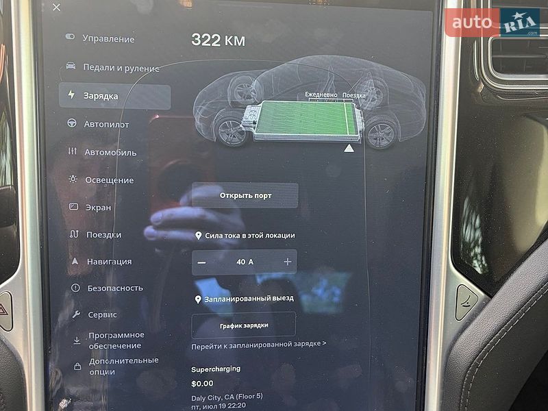 Ліфтбек Tesla Model S 2015 в Дніпрі