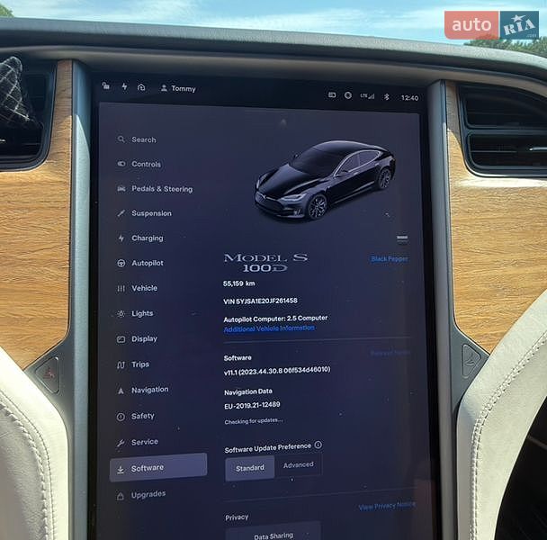Ліфтбек Tesla Model S 2018 в Дніпрі