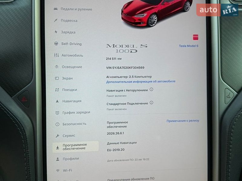 Лифтбек Tesla Model S 2019 в Кобеляках