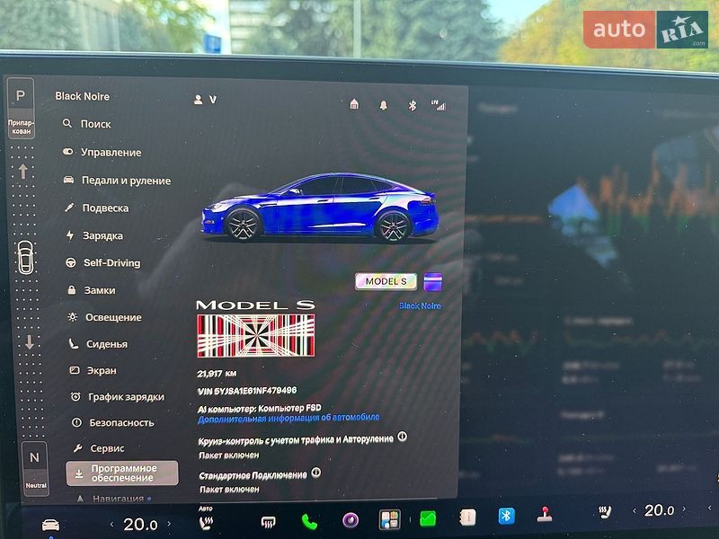 Ліфтбек Tesla Model S 2022 в Дніпрі