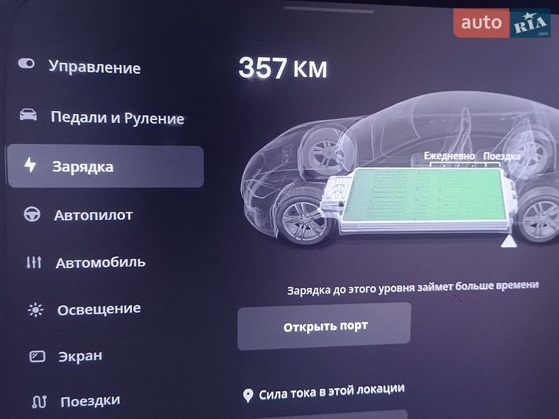 Лифтбек Tesla Model S 2015 в Львове