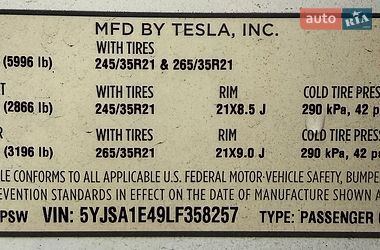 Лифтбек Tesla Model S 2019 в Киеве