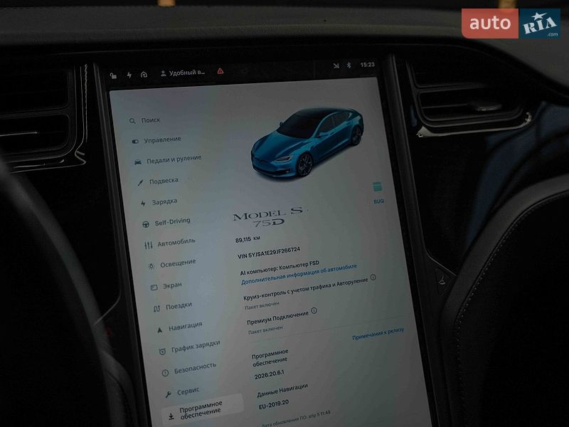 Лифтбек Tesla Model S 2018 в Черновцах