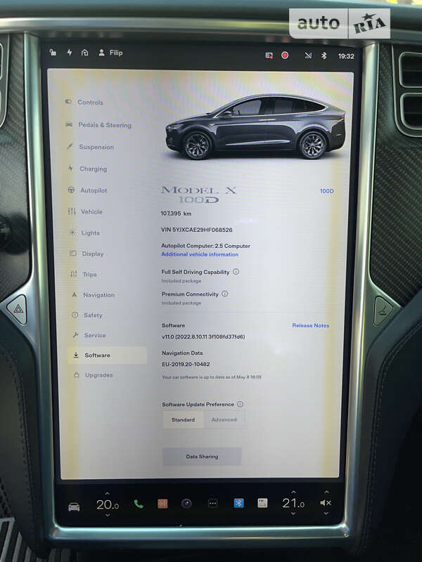 Внедорожник / Кроссовер Tesla Model X 2017 в Киеве фото 15 Внедорожник / Кроссовер Tesla Model X 2017 в Киеве