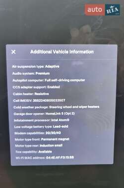 Внедорожник / Кроссовер Tesla Model X 2019 в 