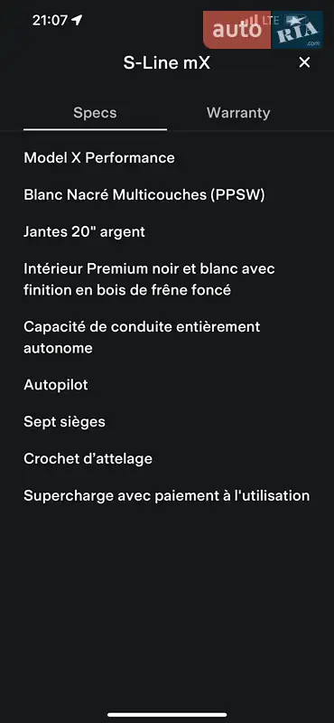 Позашляховик / Кросовер Tesla Model X 2020 в Рівному документ