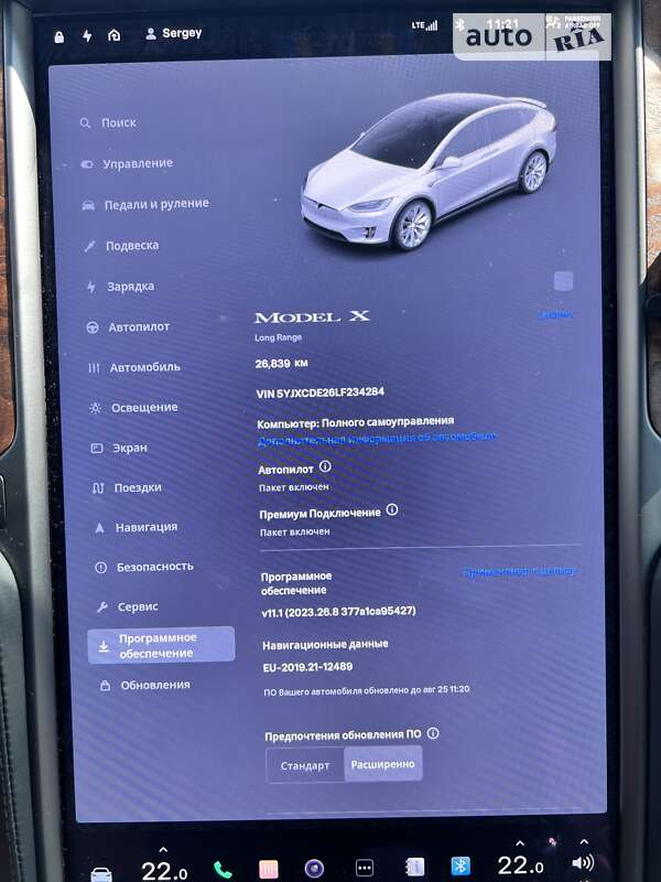 Позашляховик / Кросовер Tesla Model X 2019 в Одесі