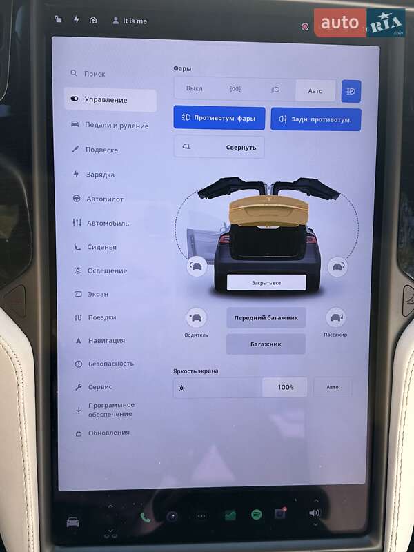 Позашляховик / Кросовер Tesla Model X 2020 в Дніпрі