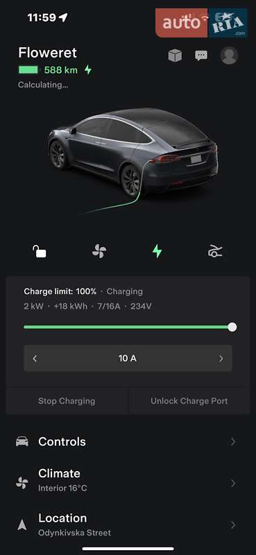 Позашляховик / Кросовер Tesla Model X 2020 в Дніпрі