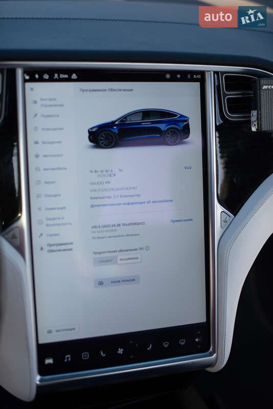 Позашляховик / Кросовер Tesla Model X 2017 в Дніпрі