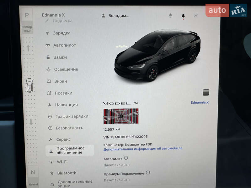 Позашляховик / Кросовер Tesla Model X 2023 в Києві