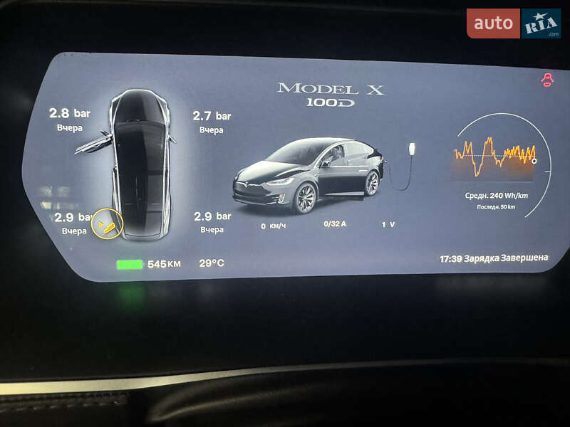 Внедорожник / Кроссовер Tesla Model X 2018 в Днепре