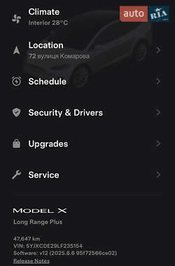 Внедорожник / Кроссовер Tesla Model X 2019 в 