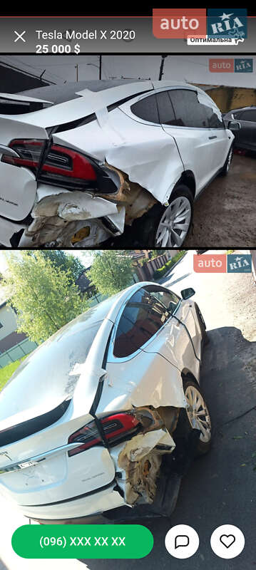 Позашляховик / Кросовер Tesla Model X 2020 в Києві фото 37 Позашляховик / Кросовер Tesla Model X 2020 в Києві